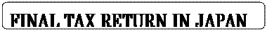 pێlp`: FINAL TAX RETURN IN JAPAN